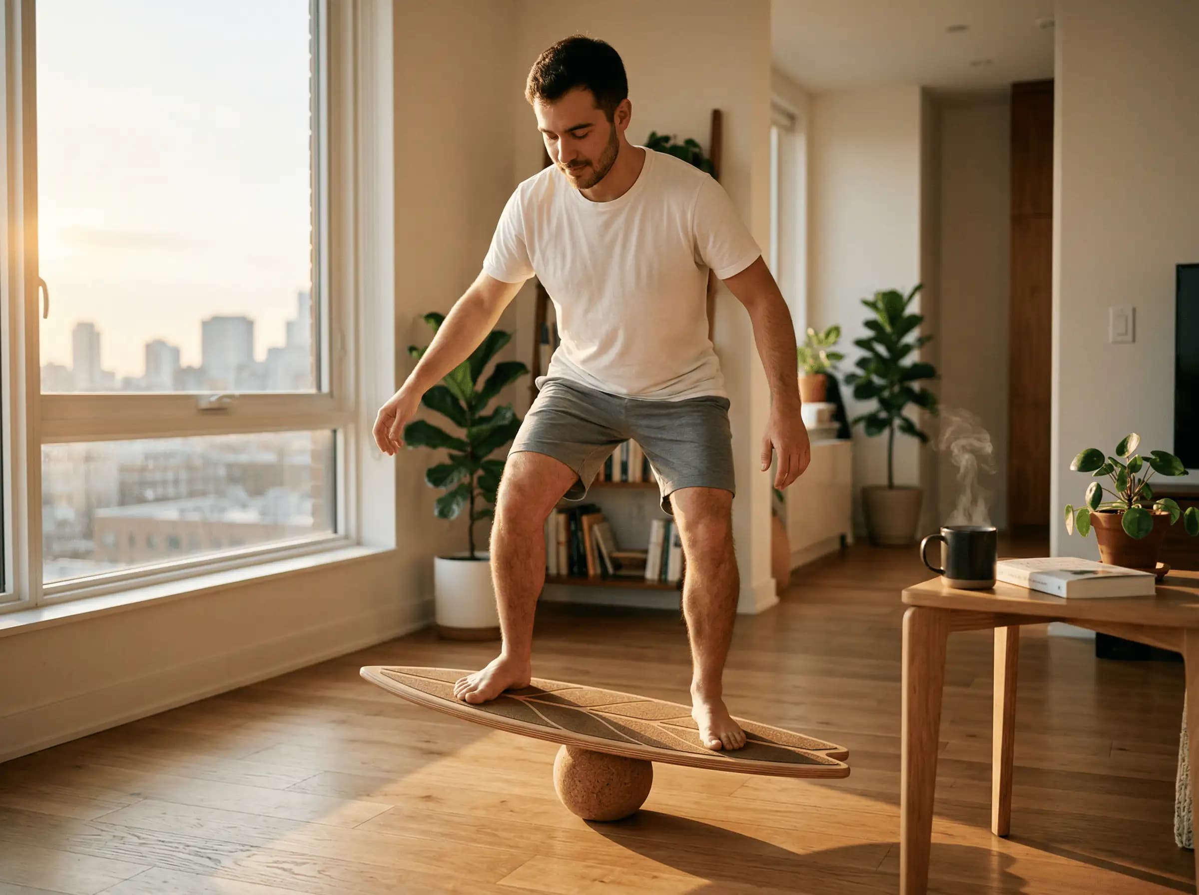 YOGA SU BALANCE BOARD: LA PRATICA CHE AMPLIFICA OGNI ASANA